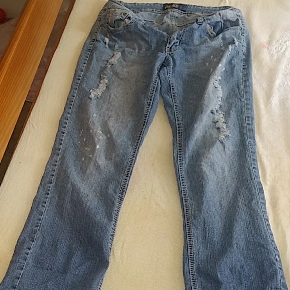 Angels ripped jeans